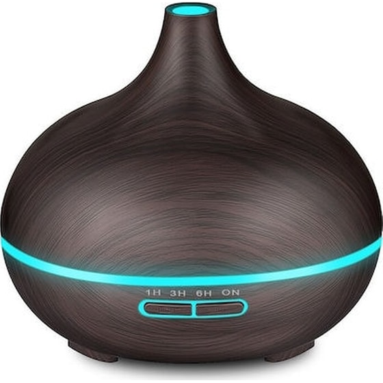 Andowl Συσκευή Για Αρωματοθεραπεία Ultrasonic Humidifier And Aromatherapy Καφέ Σκούρο image 0