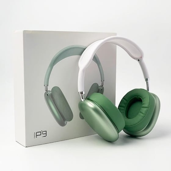 OEM P9 Ασύρματα Ακουστικά Κεφαλής - Πράσινο image 1