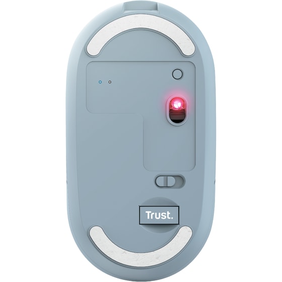 Trust Puck Rechargeable Ασύρματο Ποντίκι Μπλε image 3