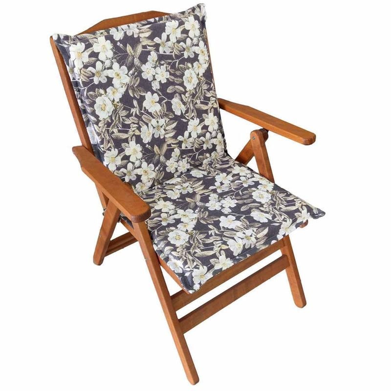 BE COMFY Μαξιλάρι Καρέκλας Be Comfy με Πλάτη Blossom Βαμβάκι 45x92cm - Πολύχρωμο