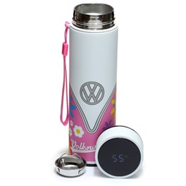 PUCKATOR Θερμός με Ψηφιακό Θερμόμετρο VW Bus Summer Love - 450 ml