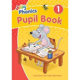 Jolly Phonics Pupil Book 1 : in Precursive Letters (British English edition)