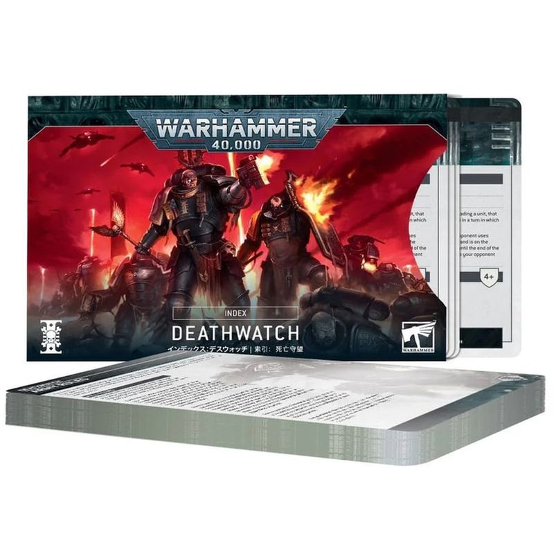 Index Cards: Deathwatch Warhammer 40k GAMES WORKSHOP