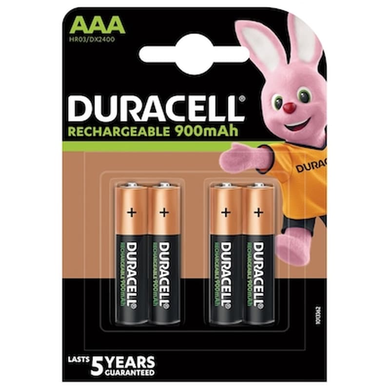 DURACELL Επαναφορτιζόμενη Μπαταρία Duracell Turbo Aaa Nickel-metal Hydride (nimh)