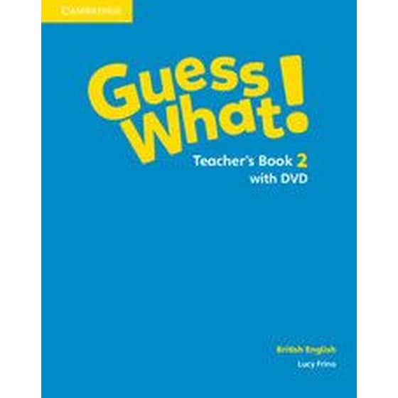 Guess What! Level 2 Teacher's Book + DVD British English image 0
