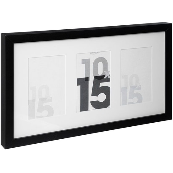 Κορνίζα Τοίχου Spitishop MDF 24.8x3.5x43.8 cm - Μαύρη image 0