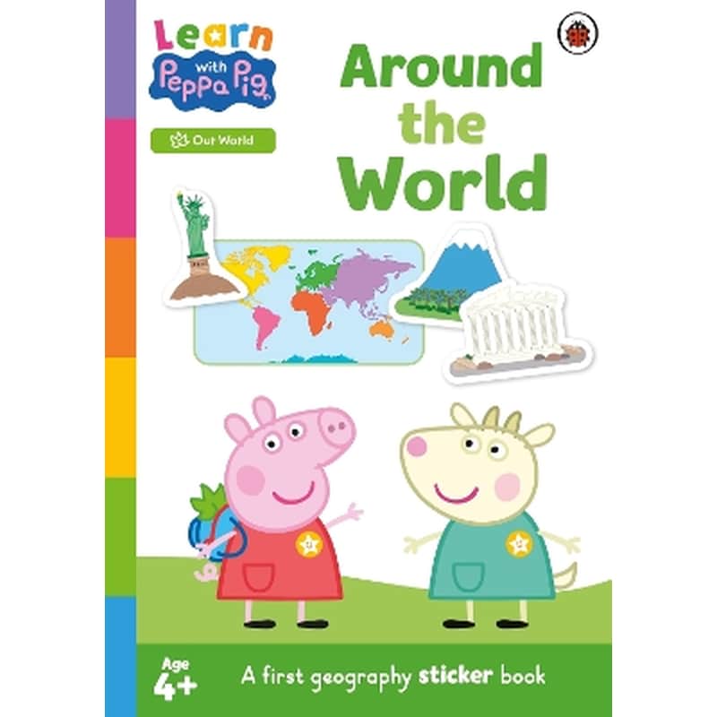Learn with Peppa: Around the World sticker activity book
