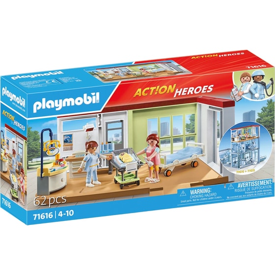 PLAYMOBIL® Μαιευτική Κλινική (71616) image 0