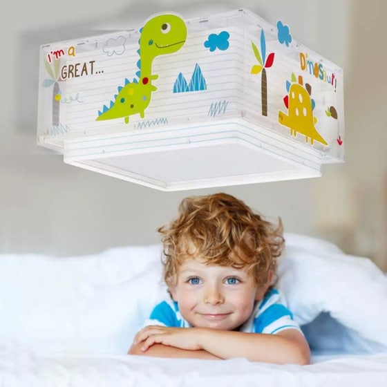 Παιδικό Φωτιστικό Οροφής Ango Dinos Πλαφονιέρα 73456 image 1