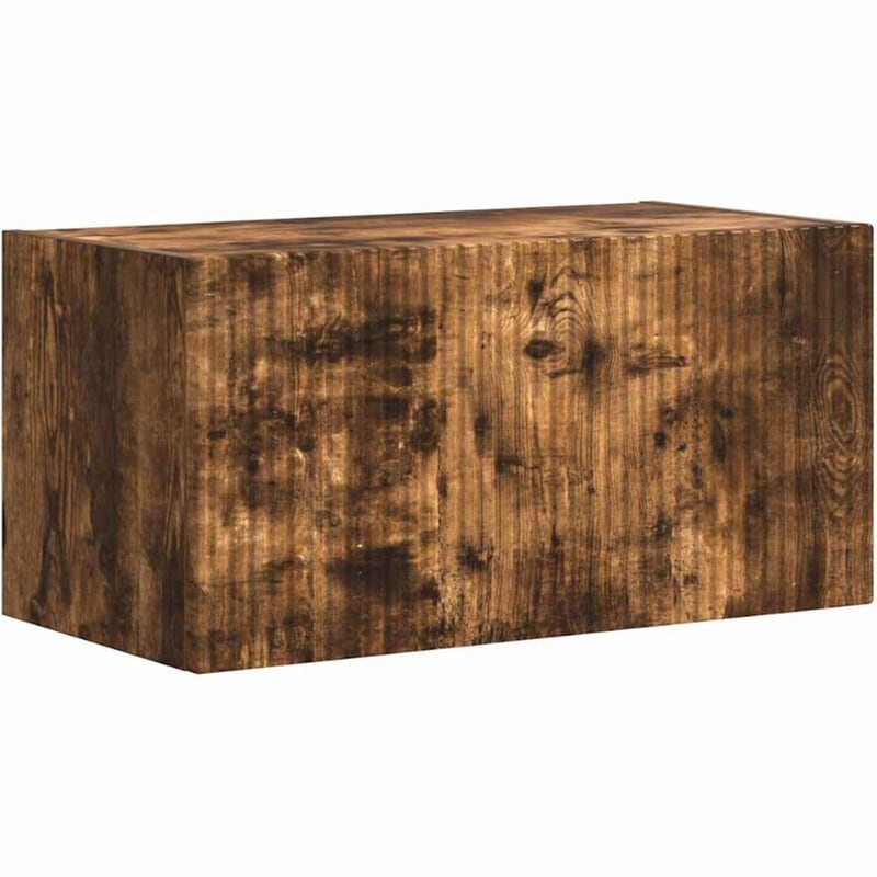 Έπιπλο Τηλεόρασης VidaXL Επιτοίχιο 60 x 31 x 29,5 cm - Καπνιστή Δρυς