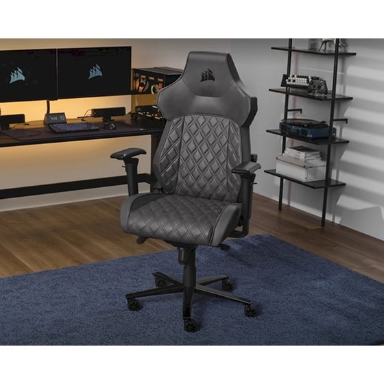 Καρέκλα Gaming Corsair TC500 Luxe Fabric Shadow από Ύφασμα - Μαύρο image 6