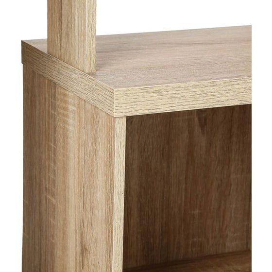 Βιβλιοθήκη Spitishop Μοριοσανίδα 60x29.5x170cm - Μπεζ image 1