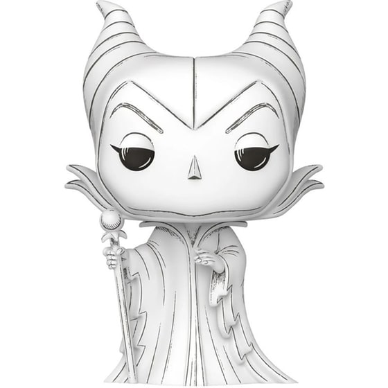 Funko Pop! Disney: Sleeping Beauty (Sketched) - Maleficent #1648 Vinyl Figure image 0