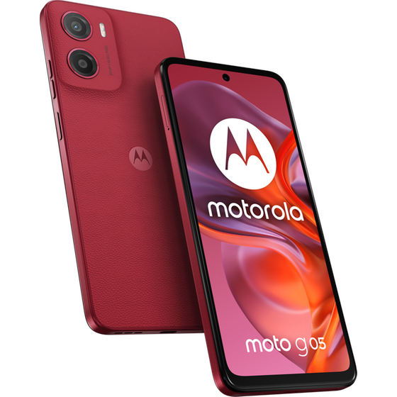 Motorola Moto G05 128GB - Plum Red image 11