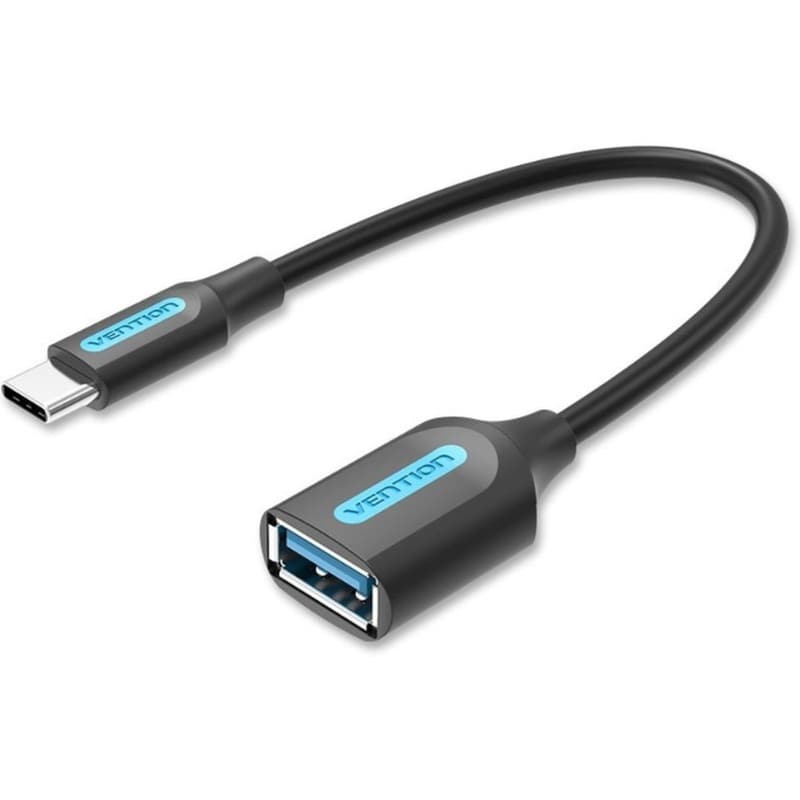 Vention Καλώδιο CCVBB USB-C σε USB-A 0.15m Μαύρο