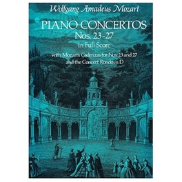 Βιβλίο Για Σύνολα Dover Publications Mozart - Piano Concertos Nr.23-27 [full Score]