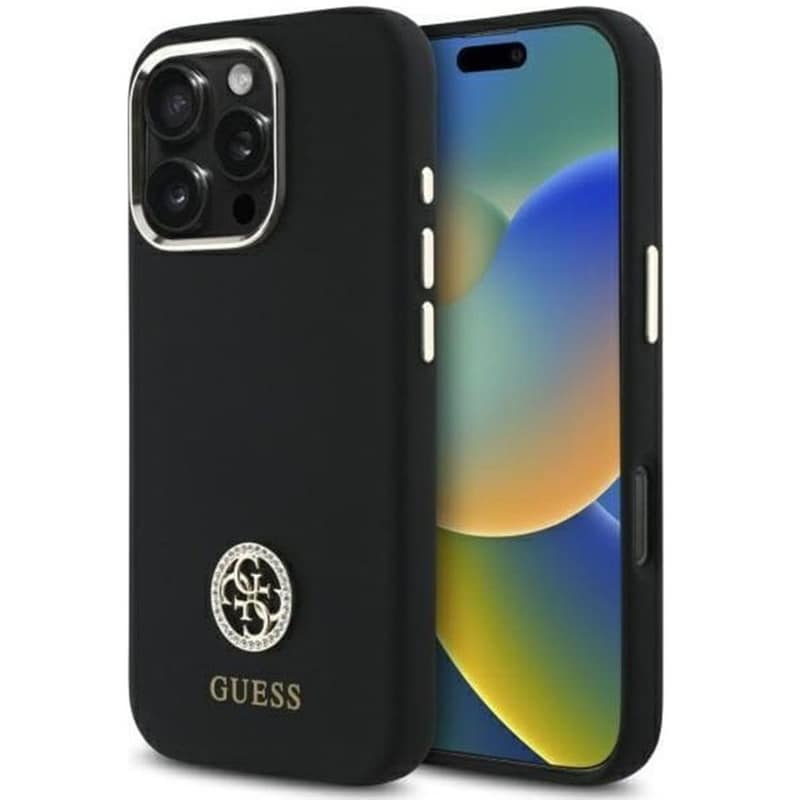 Θήκη Apple Iphone 16 Pro Max - Guess Strass - Μαύρο