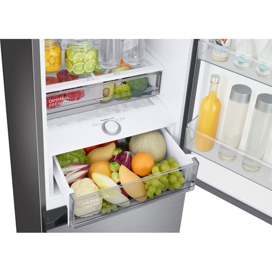 SAMSUNG RB38C7B6CS9/EF No Frost 390 Lt Ασημί Μεταλλικό Ψυγειοκαταψύκτης image 8