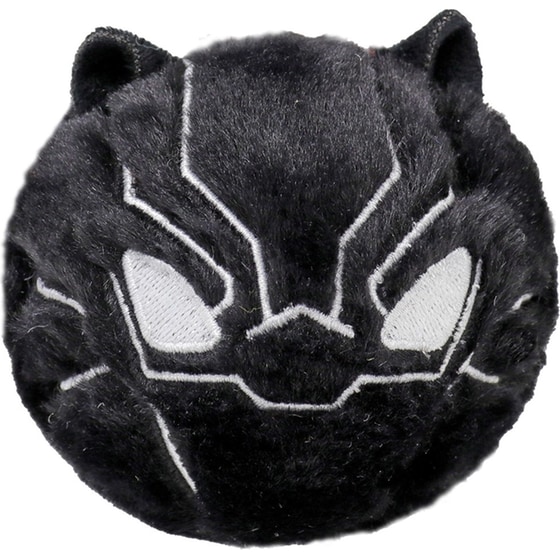 Λούτρινο TY Beanie Bouncers Marvel Black Panther Χνουδωτό Μπαλάκι που Αναπηδάει Μαύρο (7cm) image 0
