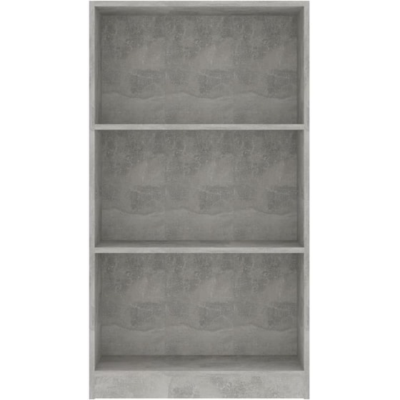 Βιβλιοθήκη VidaXL από Μοριοσανίδα 60x24x109 cm - Γκρι image 3
