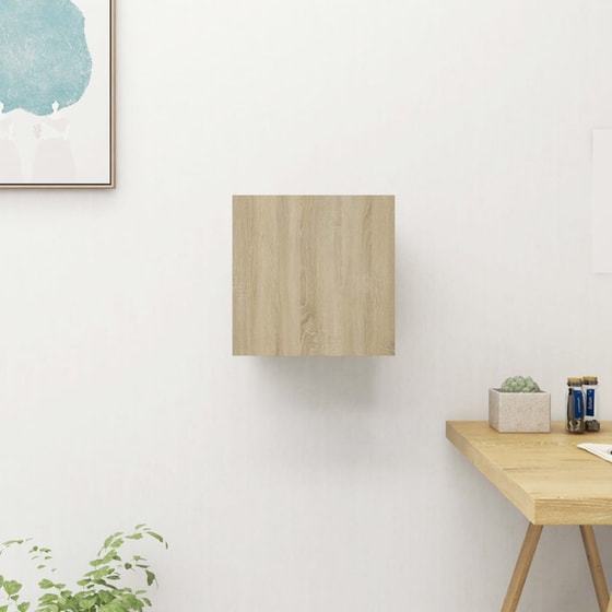 Έπιπλο Τηλεόρασης VidaXL από Μοριοσανίδα 30.5x30x30cm - Καφέ image 4