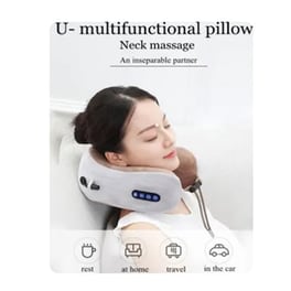 Ηλεκτρικό Μαξιλάρι Μασάζ Λαιμού U-sahped Massage Pillow