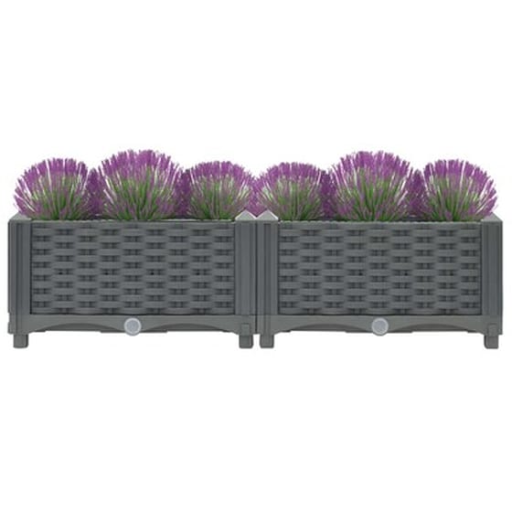 Vidaxl Ζαρντινιέρα 80 X 40 X 23 Εκ. Από Πολυπροπυλένιο image 3