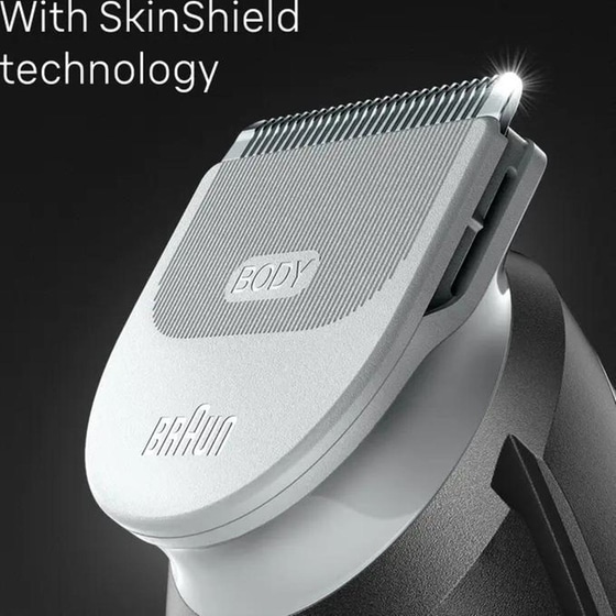 Κουρευτική Μηχανή Σώματος BRAUN BG3340 Μαύρο image 2