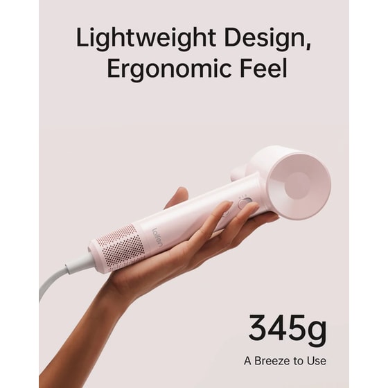 LAIFEN SE LITE Σεσουάρ Μαλλιών 1400 W Ροζ image 2