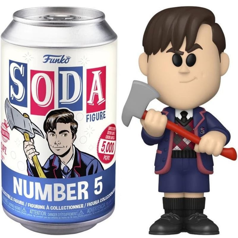 Funko Vinyl Soda The Umbrella Academy - Number 5