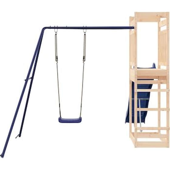 VidaXL Παιδική Χαρά Εξωτερικού Χώρου από Μασίφ Ξύλο Πεύκου image 6