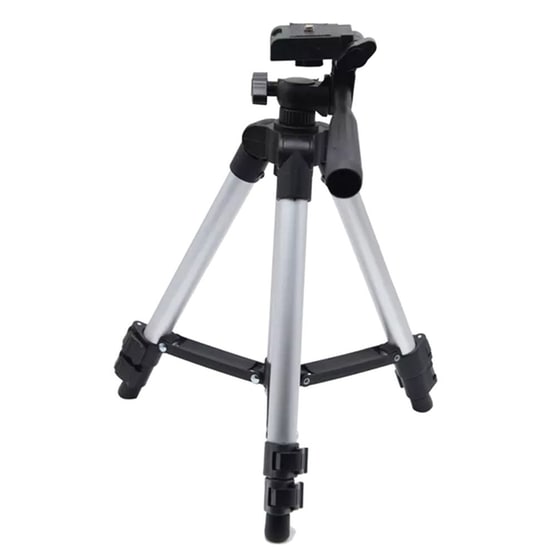 Τρίποδο Φωτογράφισης St5b, Πτυσσόμενο, 33-106cm, Μαύρο/ασημί image 1