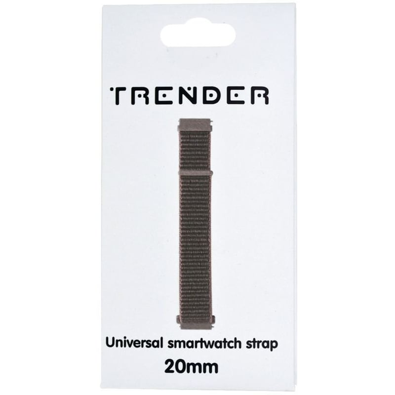 TRENDER Λουράκι Trender Nylon Band για Universal 20mm - Pink