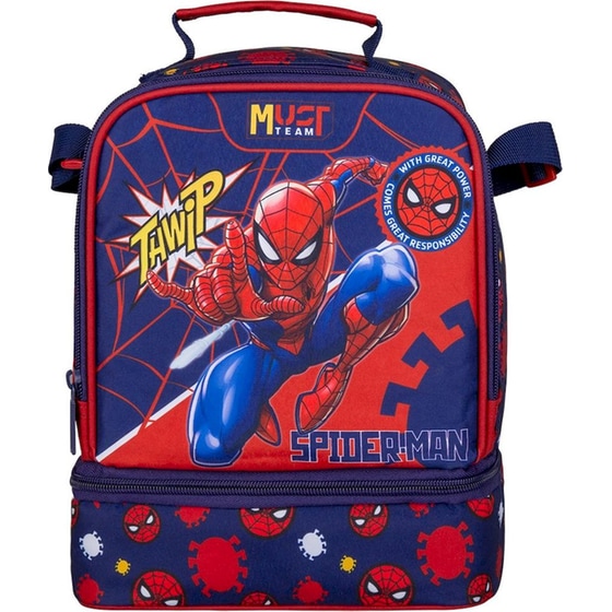 Τσαντάκι Φαγητού Ισοθερμικό Must Spiderman Thwip image 0
