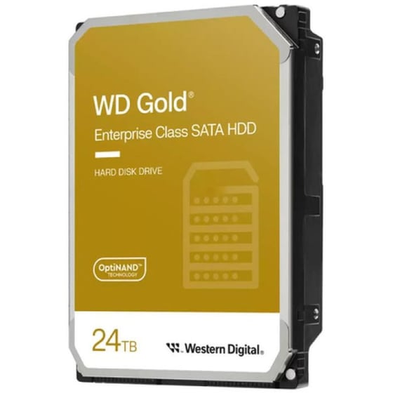 Σκληρός Δίσκος Western Digital 24tb Gold 512 Mb 3.5in Sata image 0