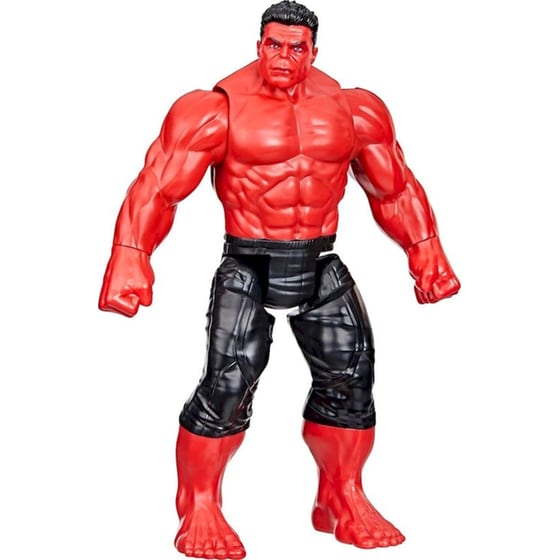 Hasbro Φιγούρα Marvel Avengers Captain America Brave New World Titan Hero Series Deluxe Red Hulk (F9299) image 2