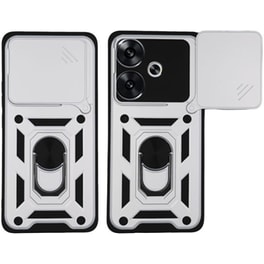Θήκη Xiaomi Poco F6 5G - Sonique Ring Armor Campro - Ασημί