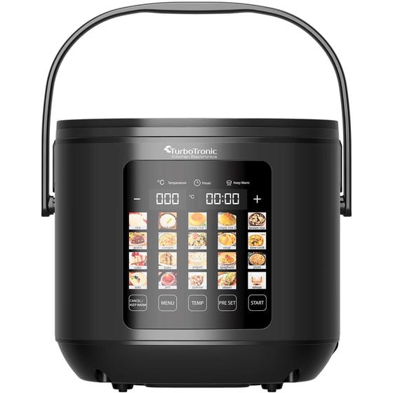 Πολυμάγειρας TURBOTRONIC TT-DMC23 860 W 5 L Μαύρο image 3