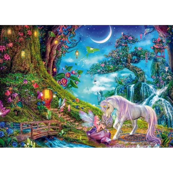 Παζλ Schmidt Unicorn and Elf (1000 Κομμάτια) image 1