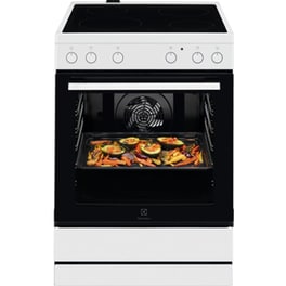 ELECTROLUX LKR62000BW 73 Lt Λευκό Ηλεκτρική Κουζίνα Κεραμική