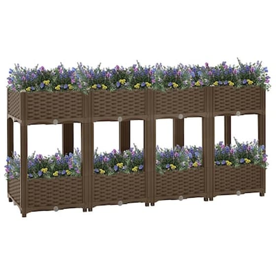 Vidaxl Ζαρντινιέρα 160 X 40 X 71 Εκ. Από Πολυπροπυλένιο image 0