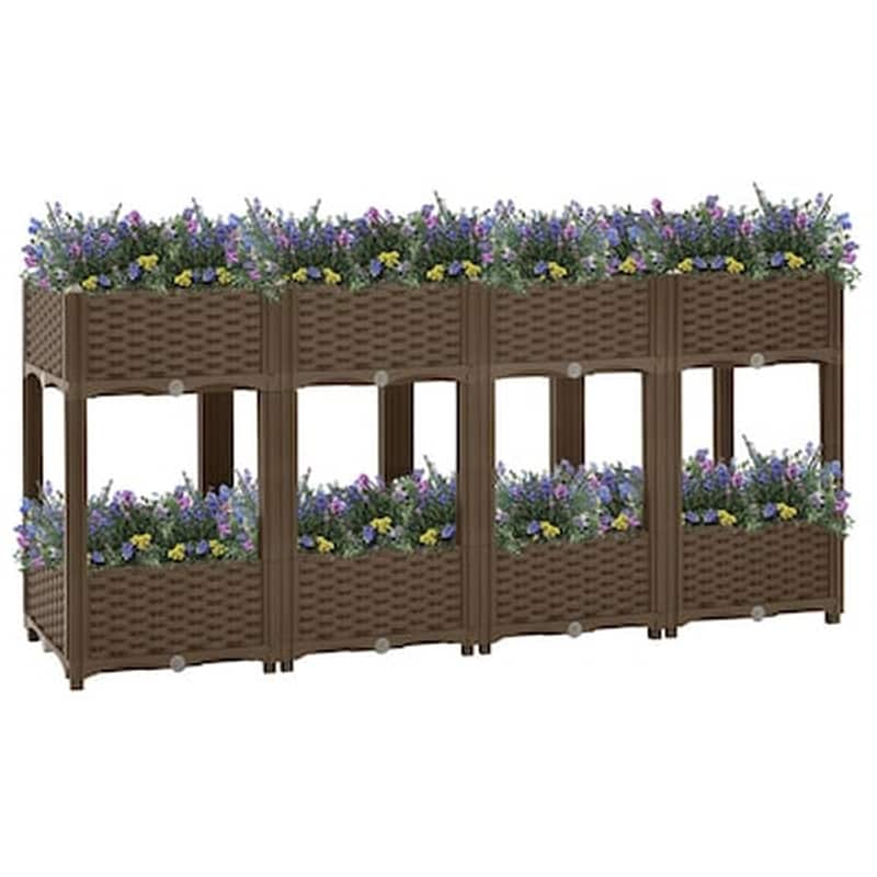 VIDAXL Vidaxl Ζαρντινιέρα 160 X 40 X 71 Εκ. Από Πολυπροπυλένιο