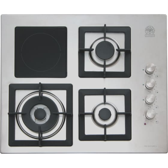 LA GERMANIA P633LVLAGX(GN) 60 cm Inox Εστία Μεικτή Φυσικού Αερίου Αυτόνομη image 0
