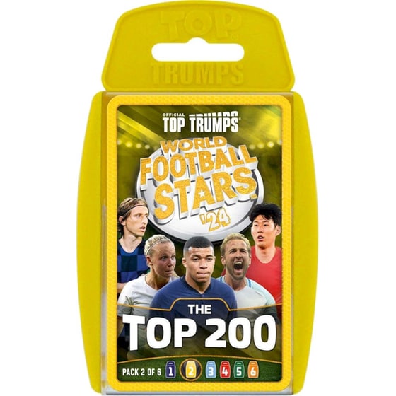 Top Trumps - World Football Stars 2024 (The Top 200) Pack 2 of 6 image 0
