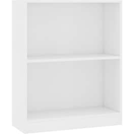 Βιβλιοθήκη VidaXL από Μοριοσανίδα 60x24x76cm - Λευκή