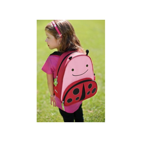 Skip Hop Zoo Little Kid and Toddler Backpack Livie Ladybug image 2