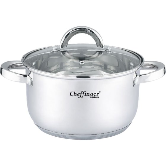 Κατσαρόλα CHEFFINGER CF-SS18 18 cm Inox image 0