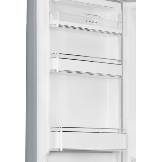 SMEG FAB32RSV5 Total No Frost 331 Lt SilverFree Ψυγειοκαταψύκτης image 1