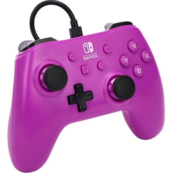 PowerA Enhanced Wired Ενσύρματο Gamepad για Switch - Grape Purple image 1