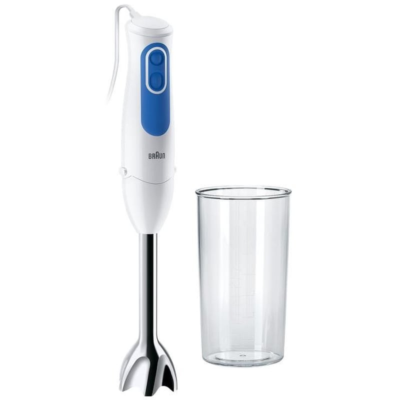 BRAUN Ραβδομπλέντερ BRAUN MQ 3000WH Smoothie + 700 W Λευκό/Μπλε